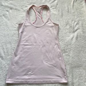 Lululemon pale pink tank. Size S